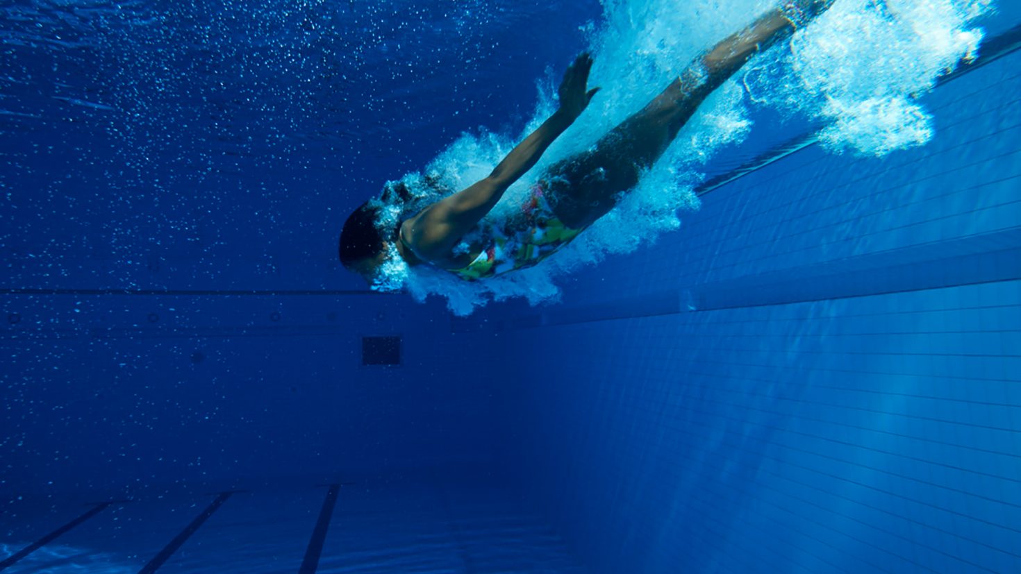 Underwater swimmer
